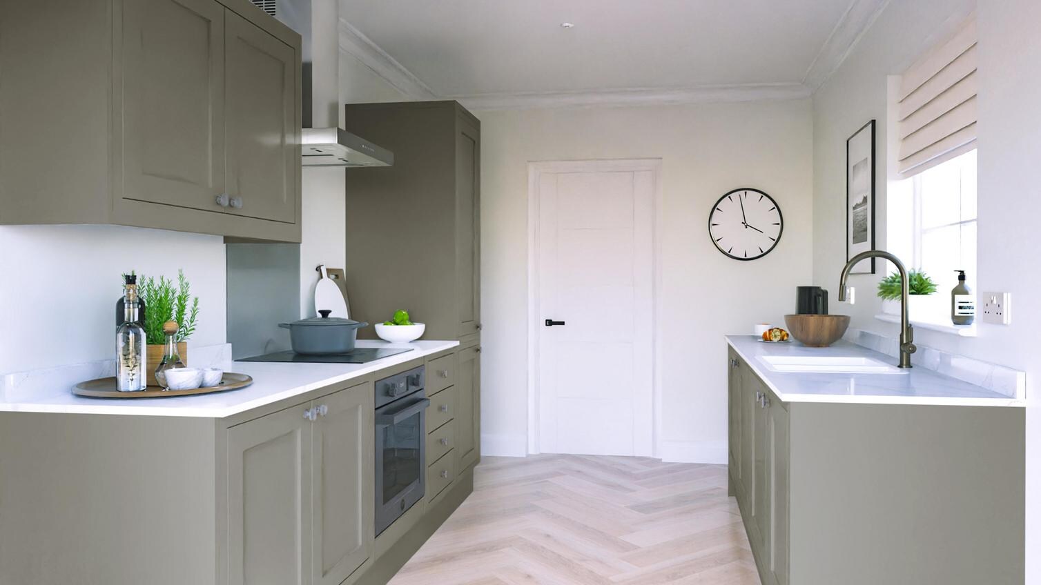 Ilfracombe Estate Green EKES SetShot Galley