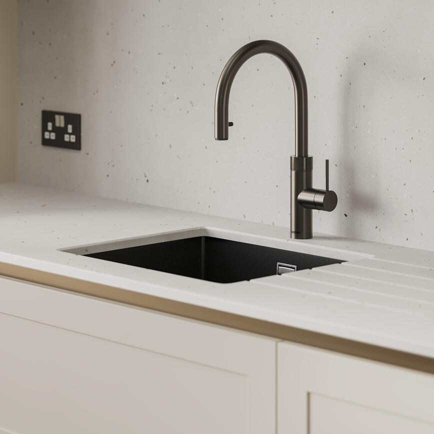 Frome Porcelain Handleless Sink&Tap
