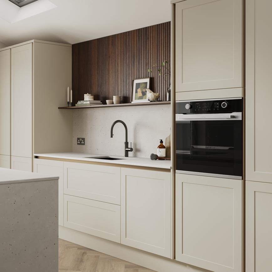 Frome Porcelain Handleless Alternative Angle