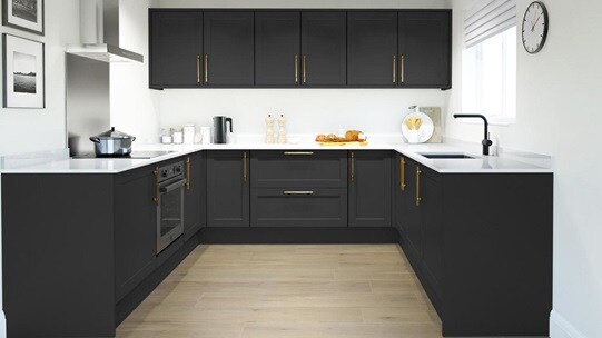 Frome Charcoal EKES Set Shot U-Shaped