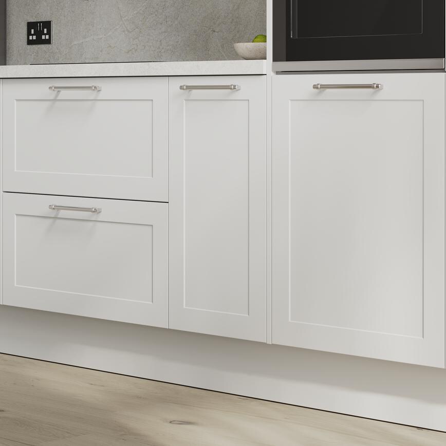 Frome Dove Grey & Hockley Textures Dark Oak Bank Of Frontals