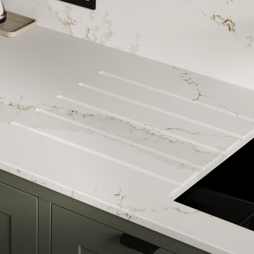 Frome Ash Green Inframe Worktop 