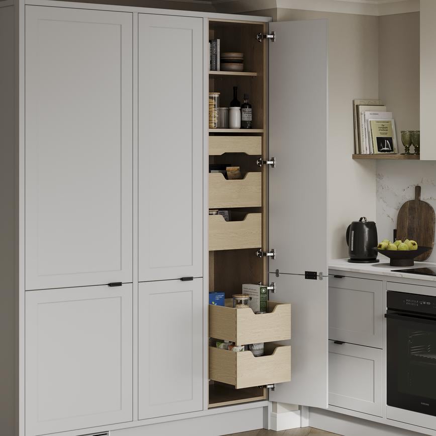 Frome Dove Grey Inframe Tower Storage