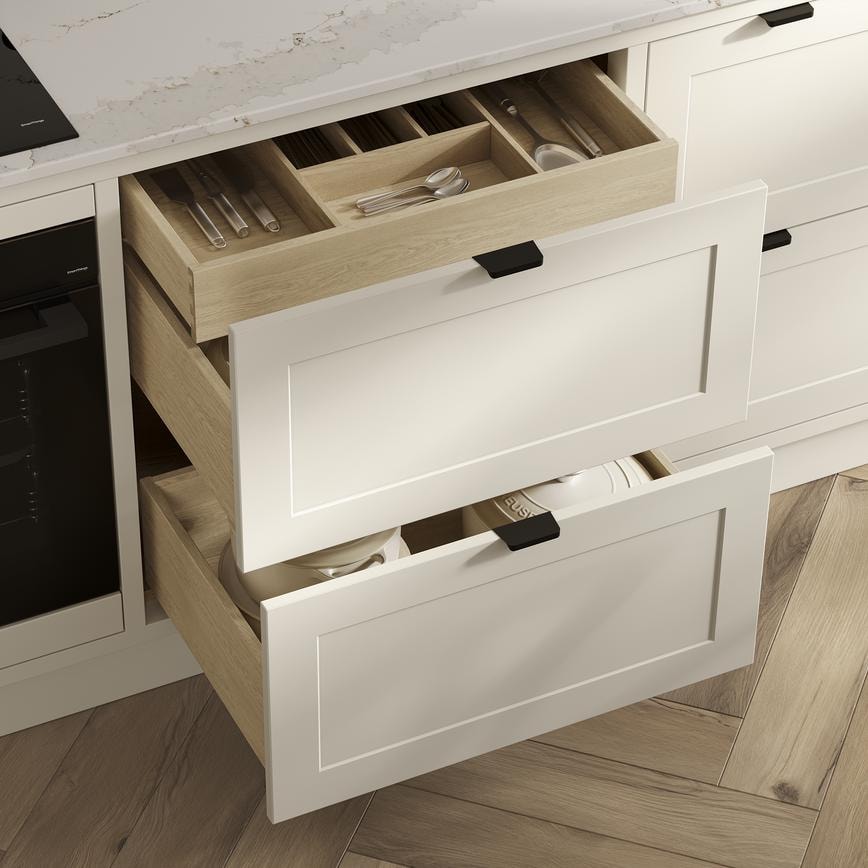 Frome Porcelain Inframe Drawer Storage
