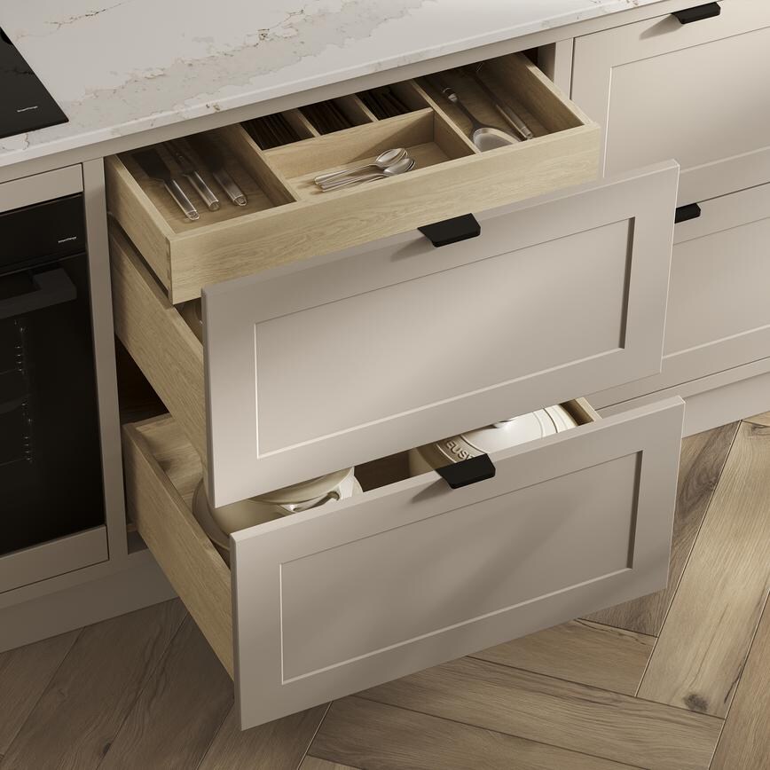 Frome Sandstone Inframe Drawer Storage