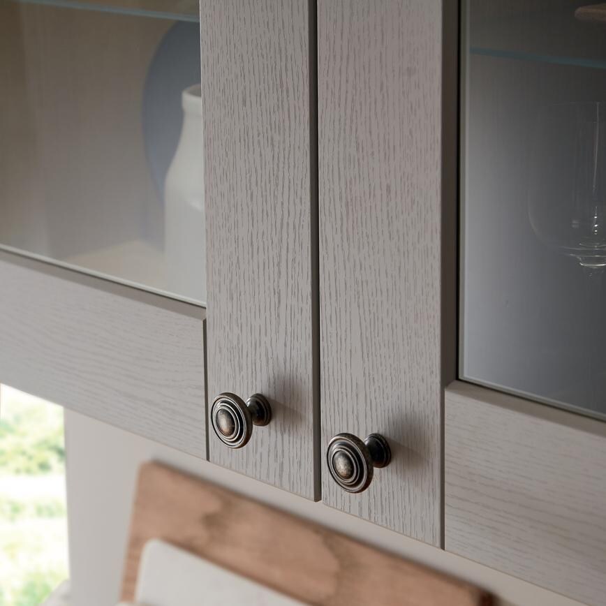 Classic Pewter Effect Knob Handles