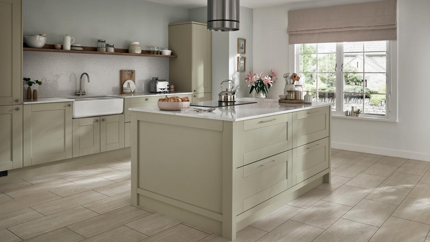 Fairford Sage Green Island Image