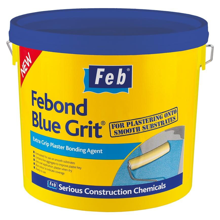 Feb Bond Blue Grit Plaster Prep Coat