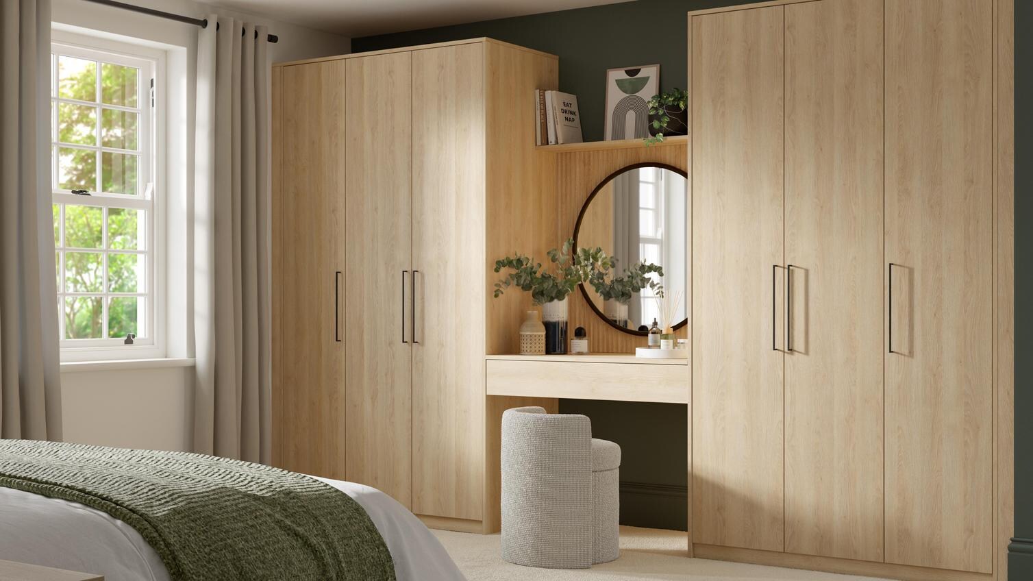 Hockley Textures Oak Bedroom Dresser