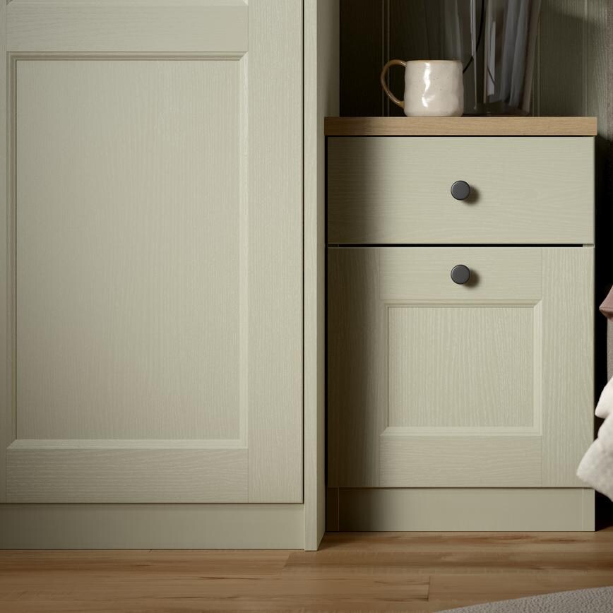 Bridgemere Sage Green BedsideTable