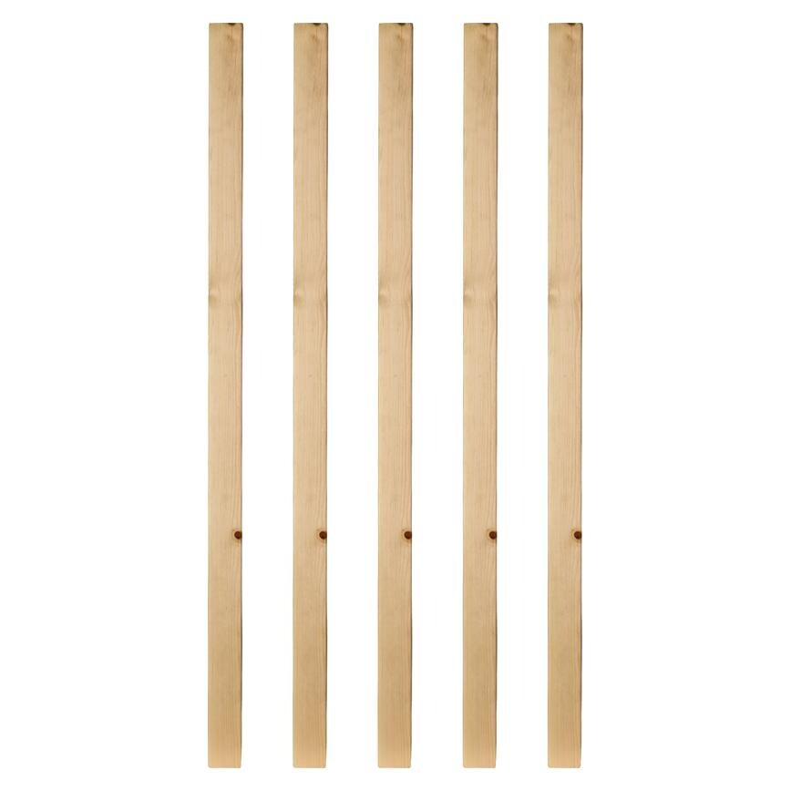 Cheshire Mouldings Softwood Square 41mm Spindle Pack of 5