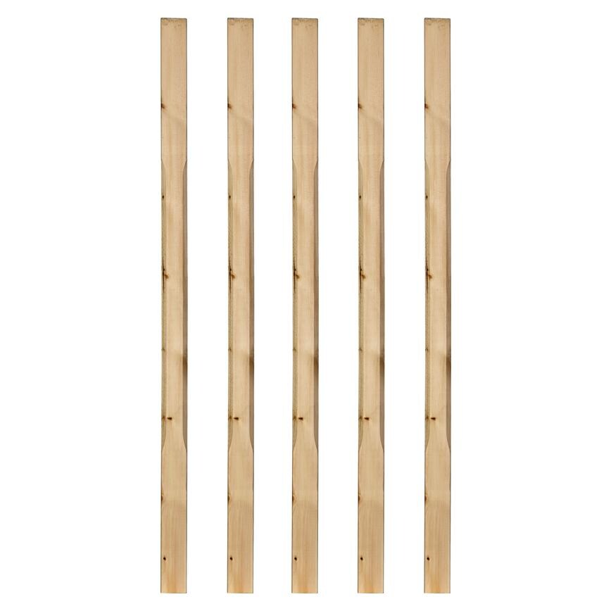 Cheshire Mouldings Softwood Stop Chamfered 41mm Spindle Pack of 5