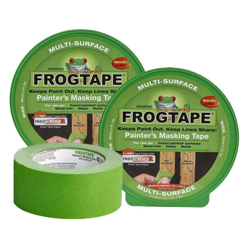 FrogTape 36mm x 41.1m Green Masking Tape Pack of 2
