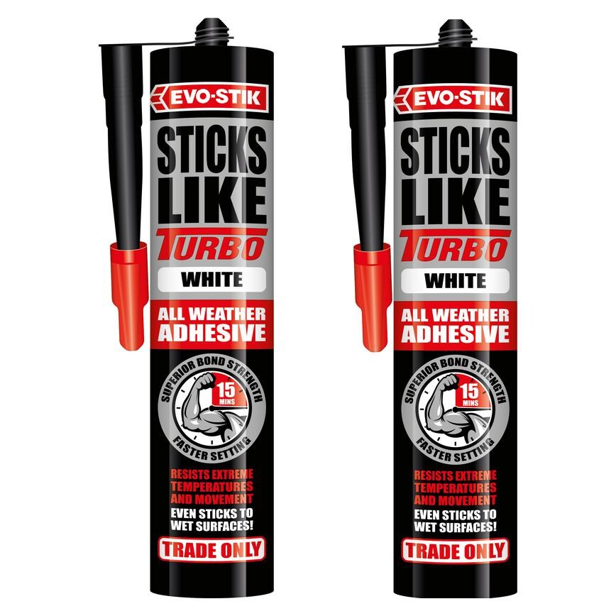 Rooster Sticks Like Turbo White 2 Pack