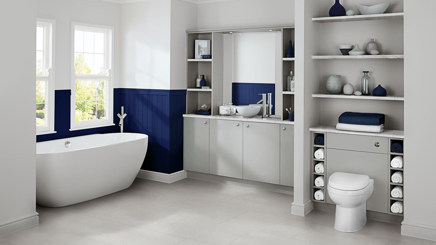 Greenwich Dove Grey bathroom
