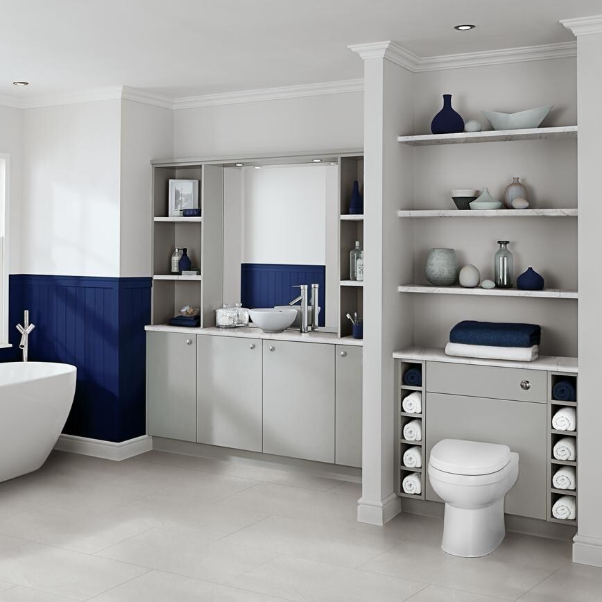 Greenwich Dove Grey bathroom