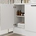 Greenwich Gloss White Bathroom Base Cabinet