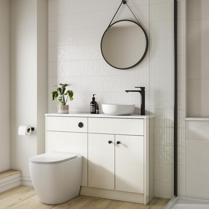 Greenwich Gloss Porcelain Bathroom Set Shot 