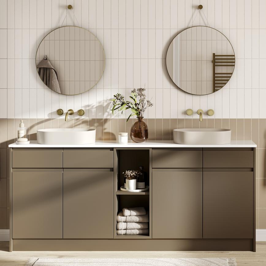 Clerkenwell Metallic Bronze Bathroom Alternative Set Shot