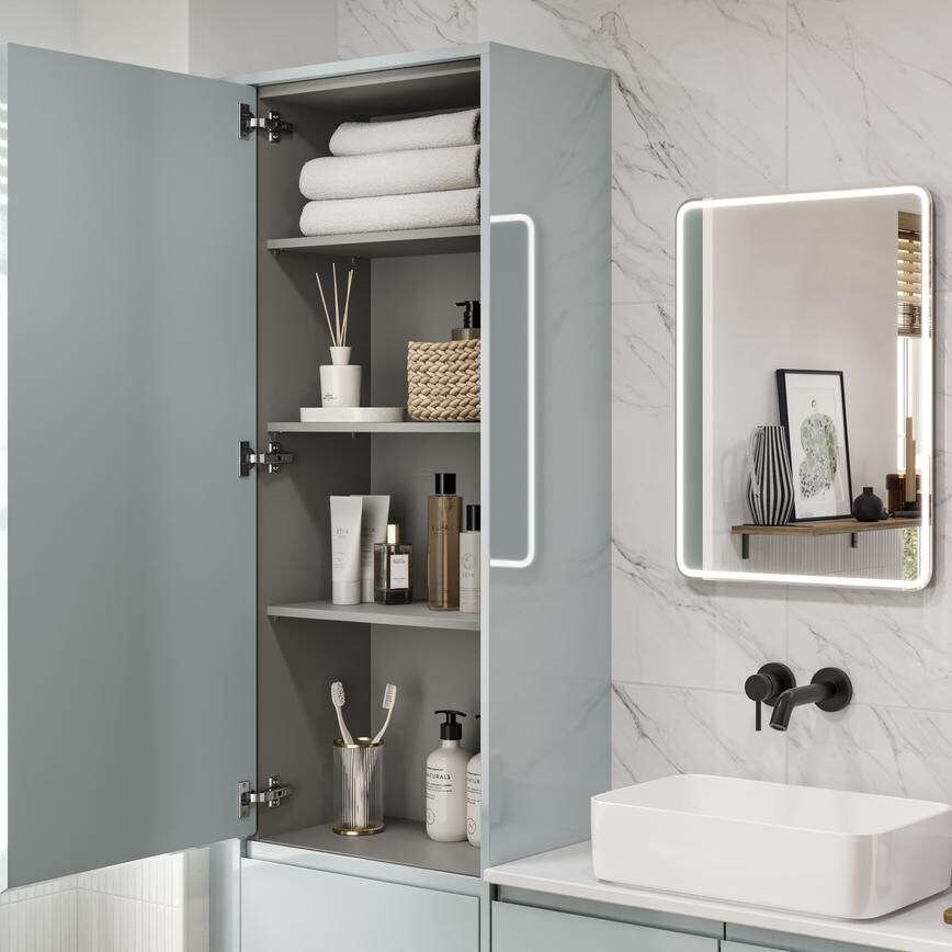 Clerkenwell Gloss Mist Bathroom Larder