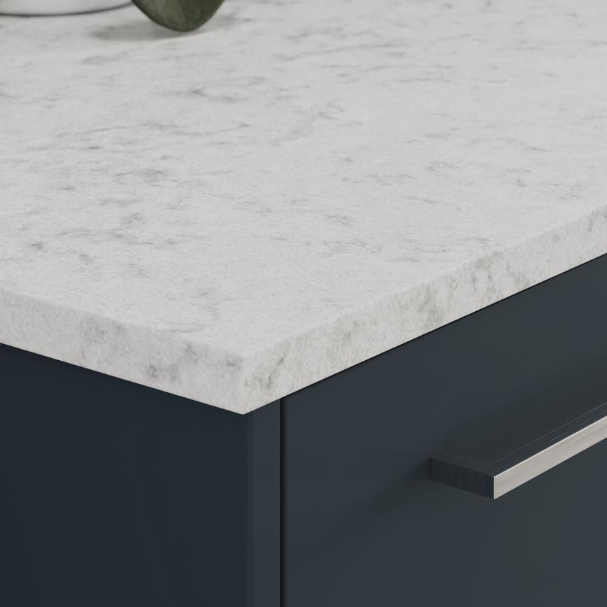Hockley Super Matt Marine Blue Bathroom Worktop Cameo