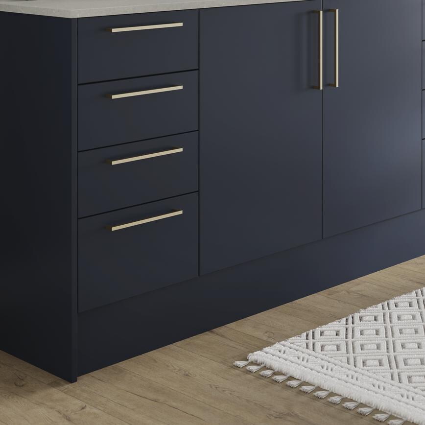 Hockley Super Matt Navy Bathroom Base Units