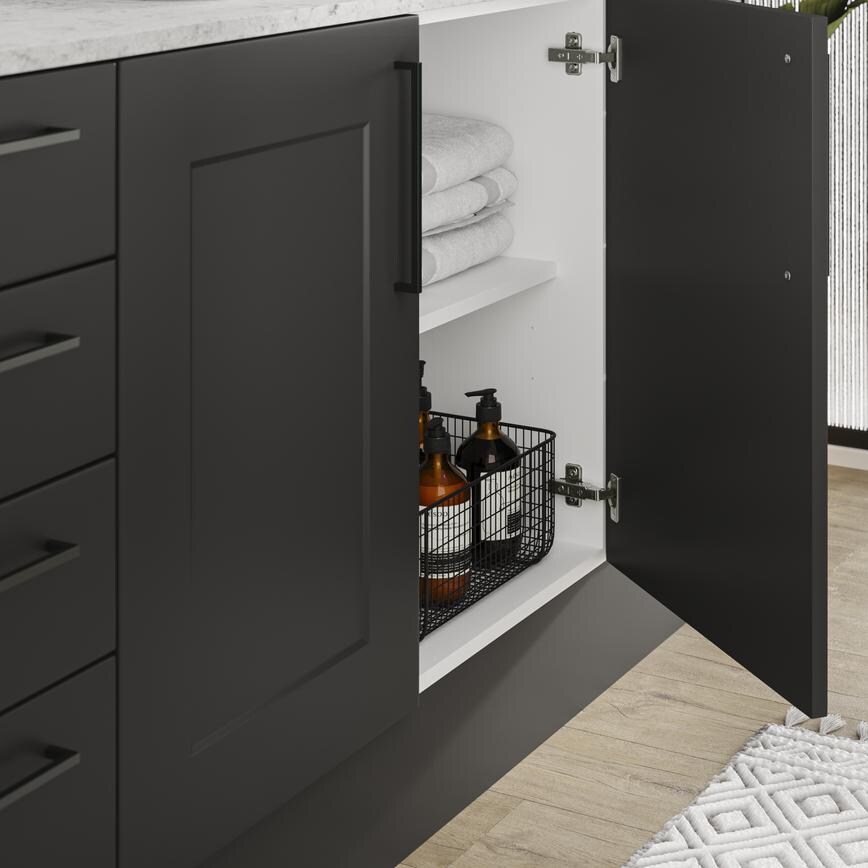 Chelford Charcoal bathroom cabinet