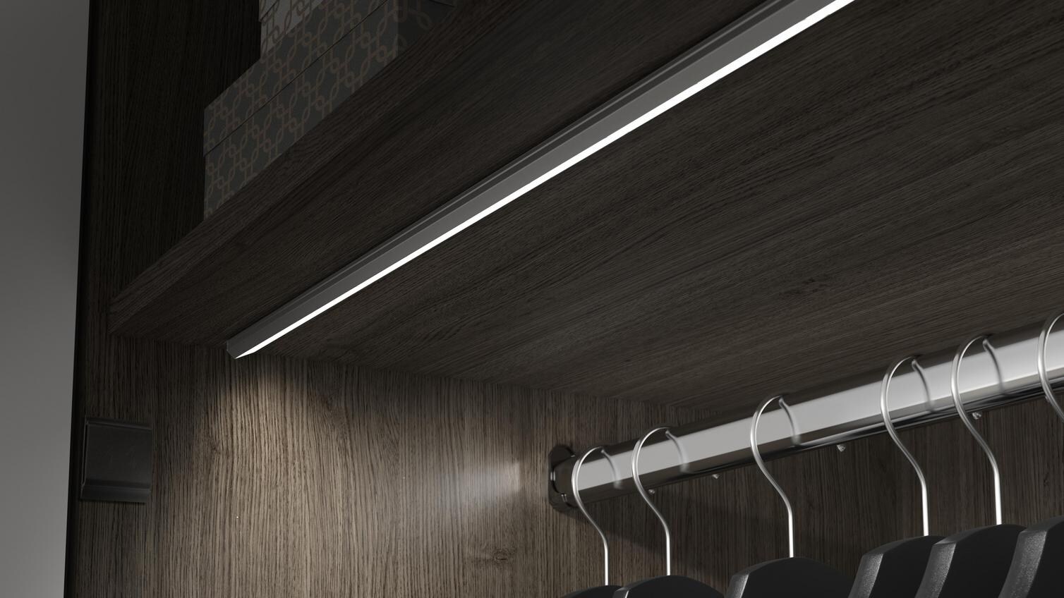 Sensio Single Wardrobe Lighting Kit