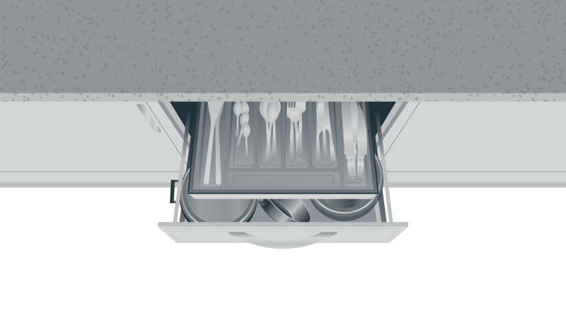 Internal Storage Drawers