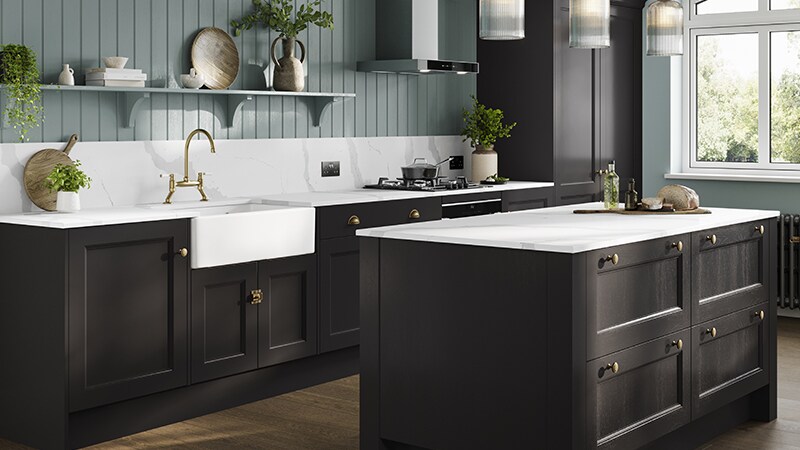 Black Category Tile