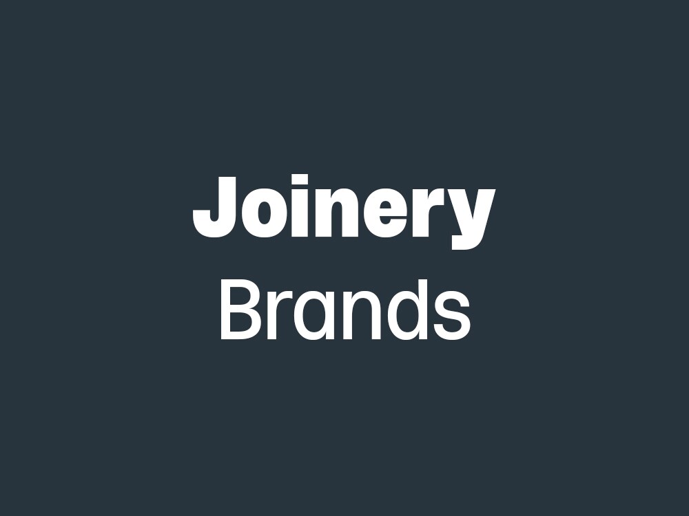 Joinery brands at Howdens