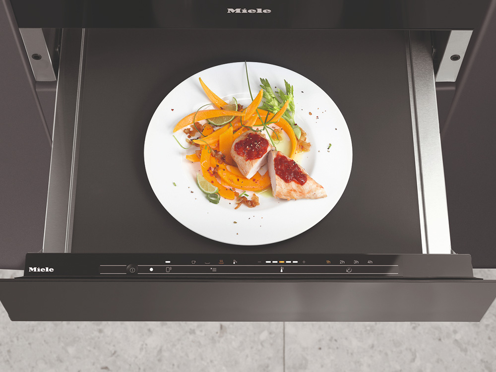 Miele warming drawer.