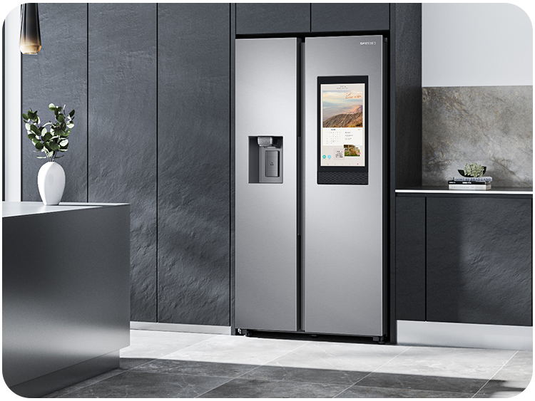 Samsung smart fridge.