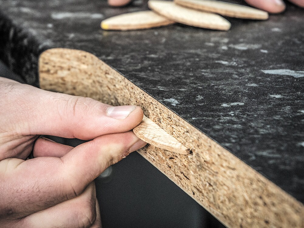 Trend worktop biscuits.