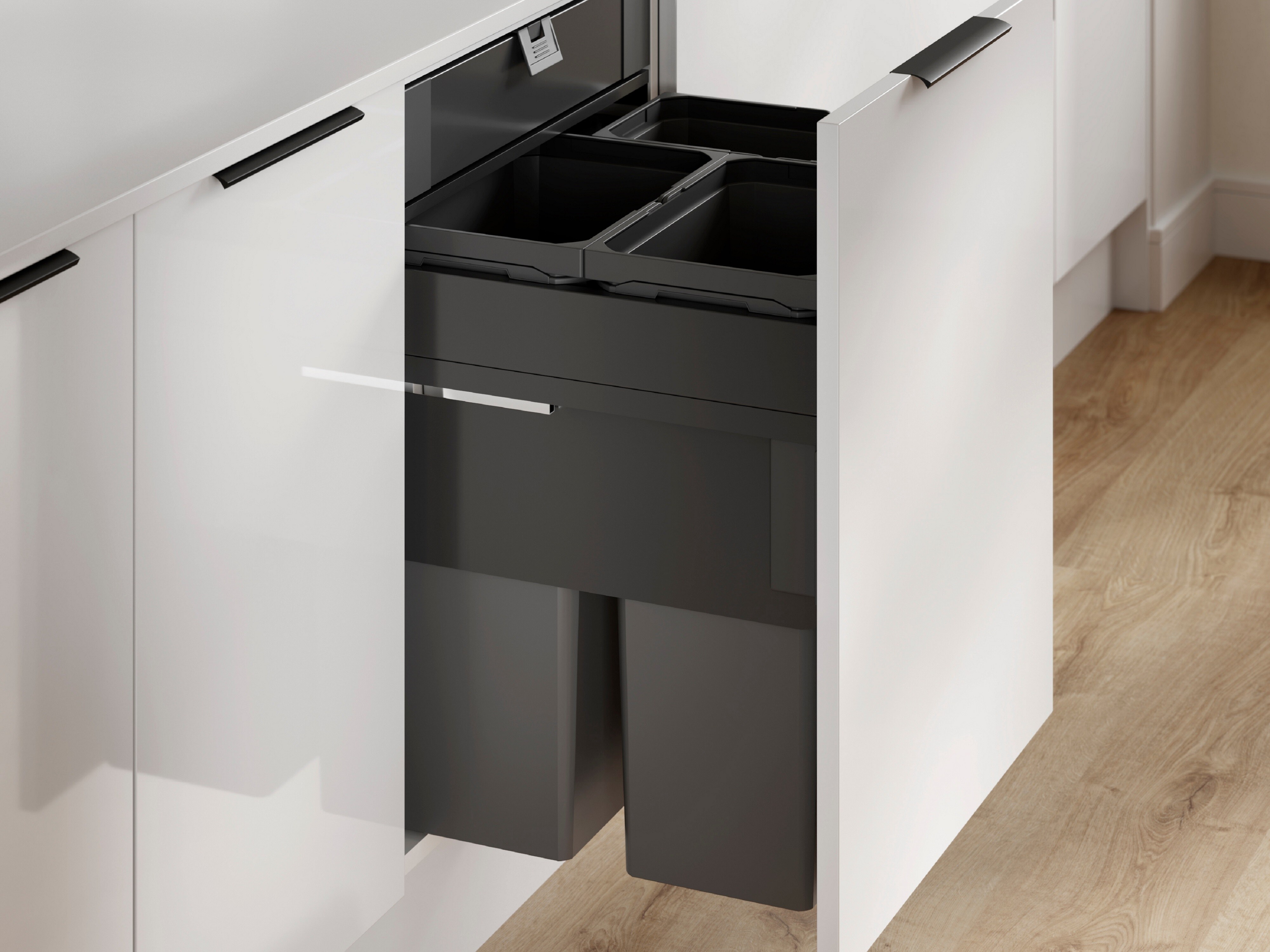 Large kitchen bins