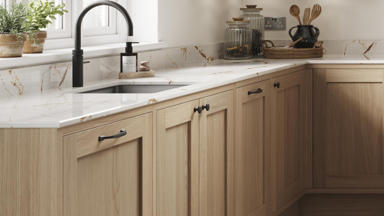 Hockley Matt White Kitchen