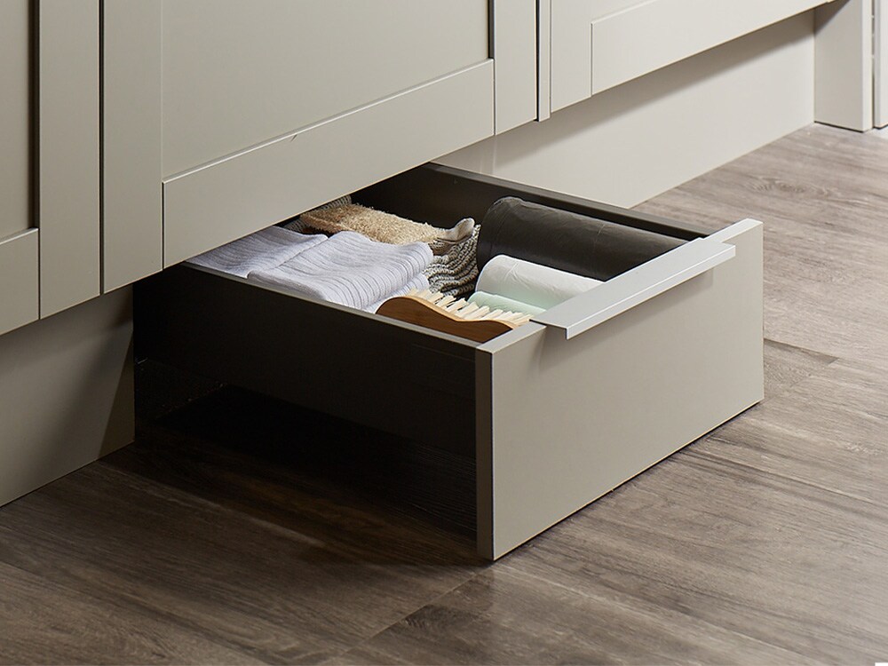 Plinth drawers