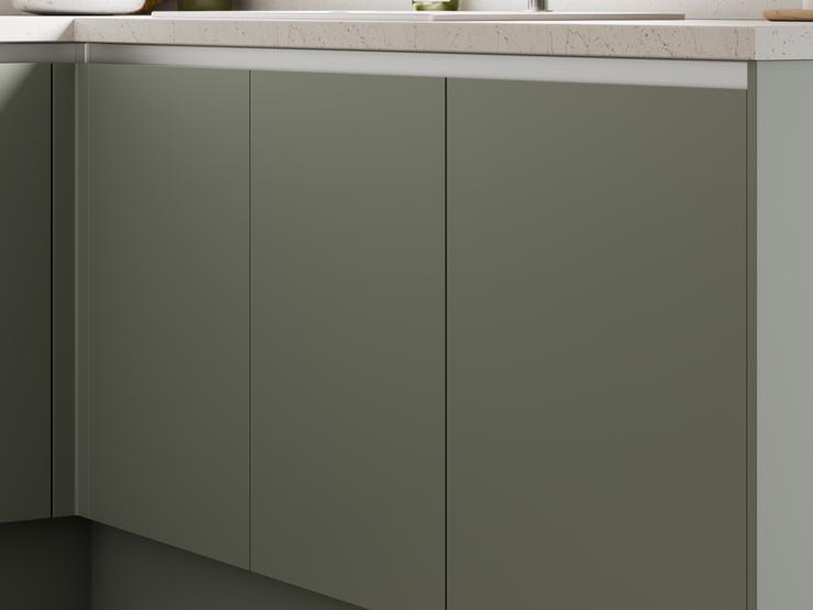 Aluminium handleless profiles