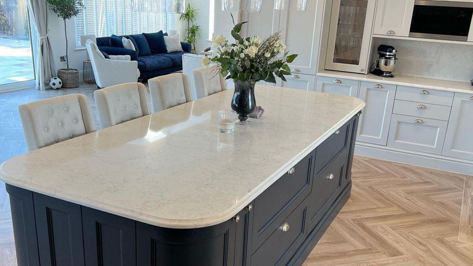 kitchen worktops full shot