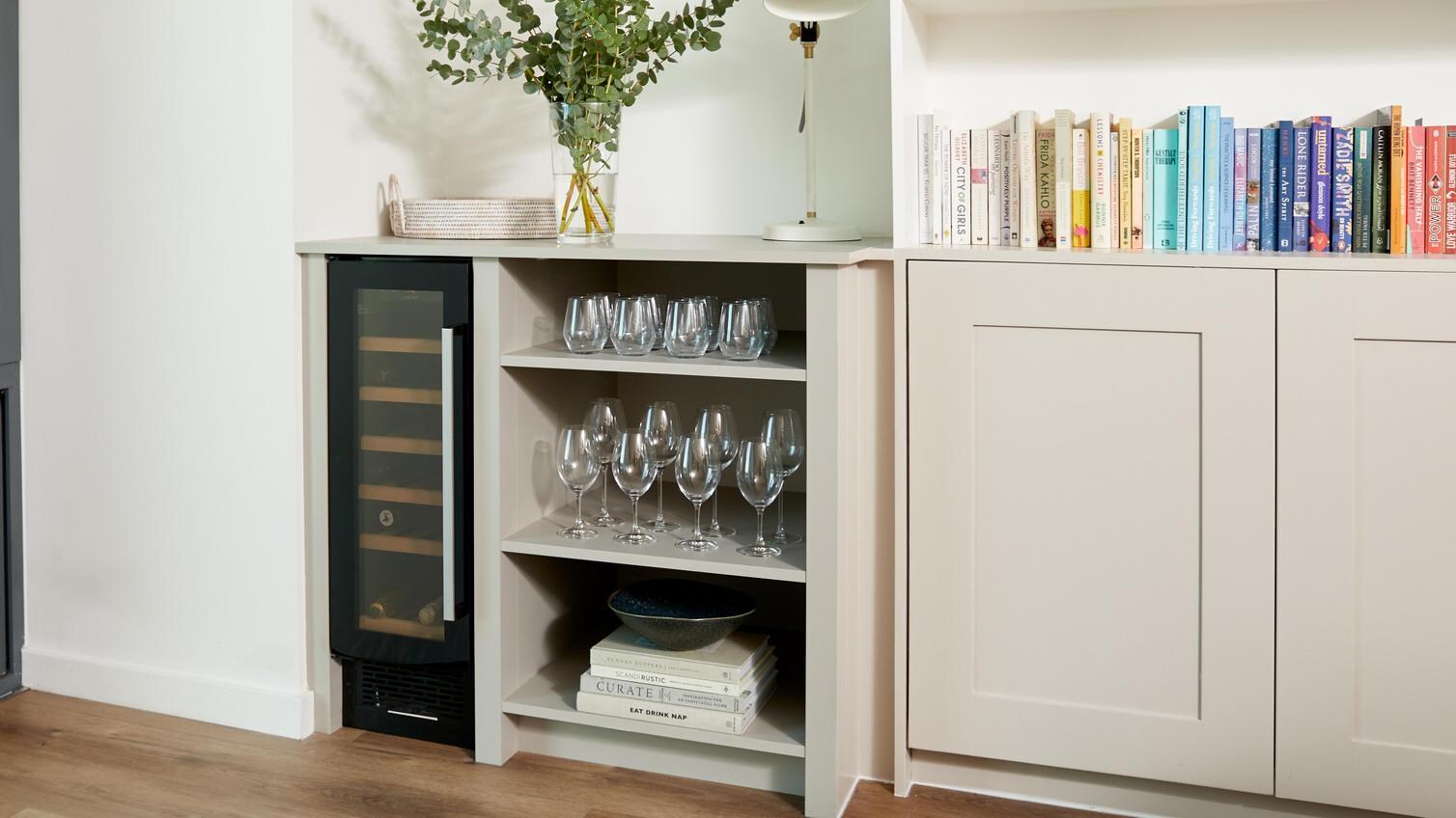 Custom drinks area