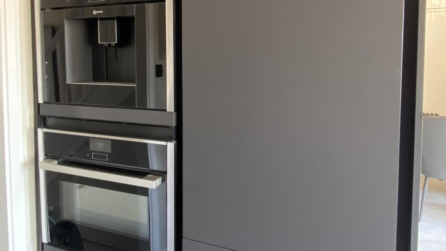 A built in cooking zone