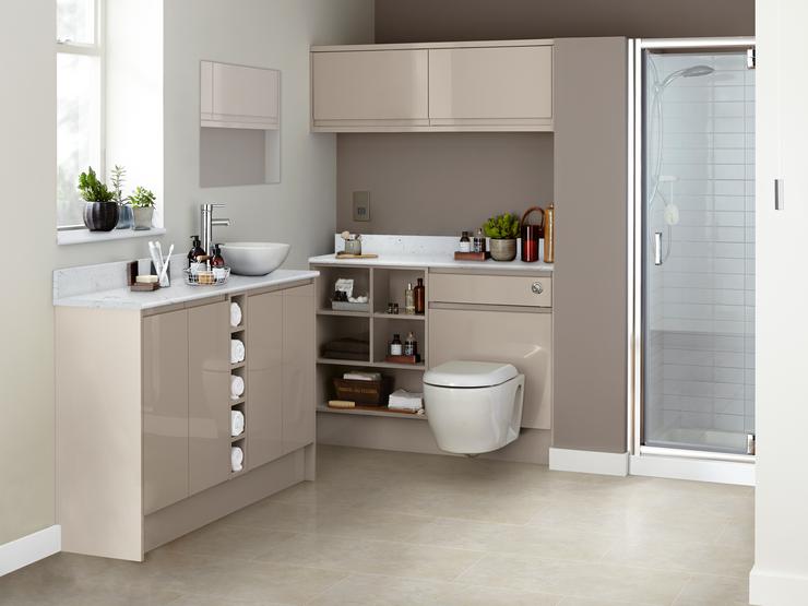 Bayswater Gloss Cashmere bathroom