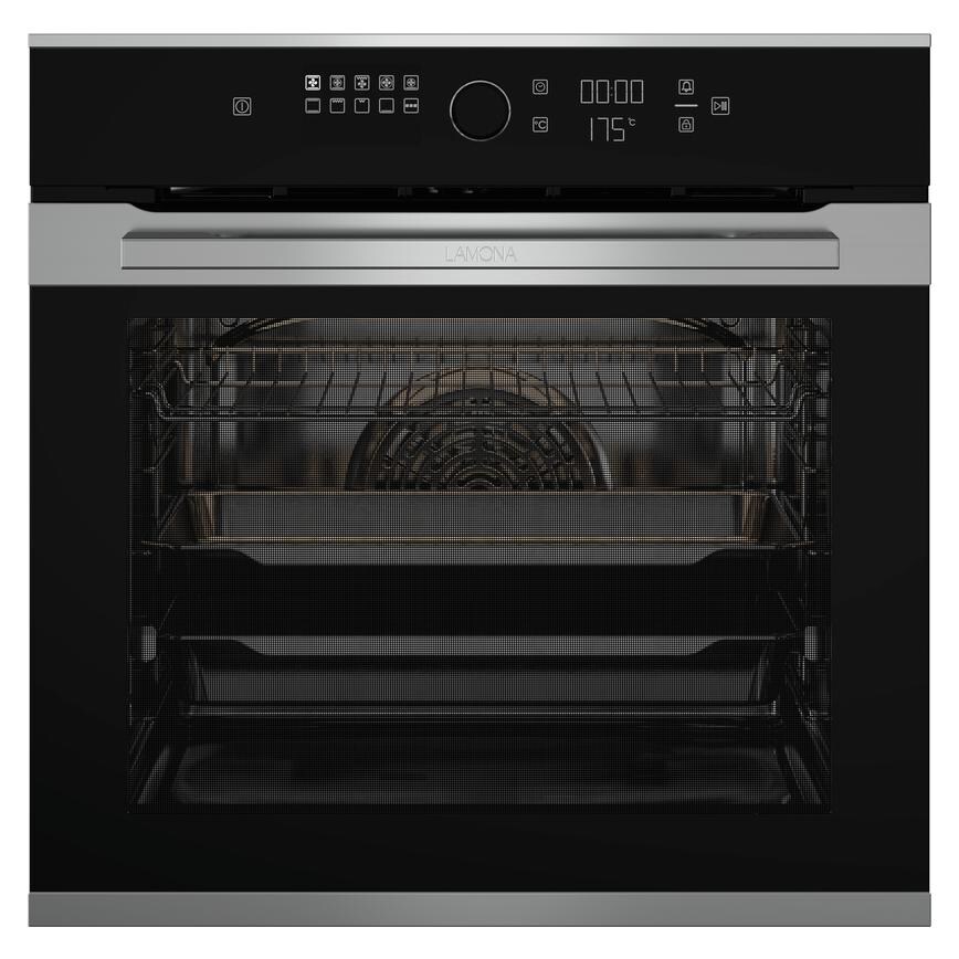 Lamona T/C Pyrolytic MF oven White LED