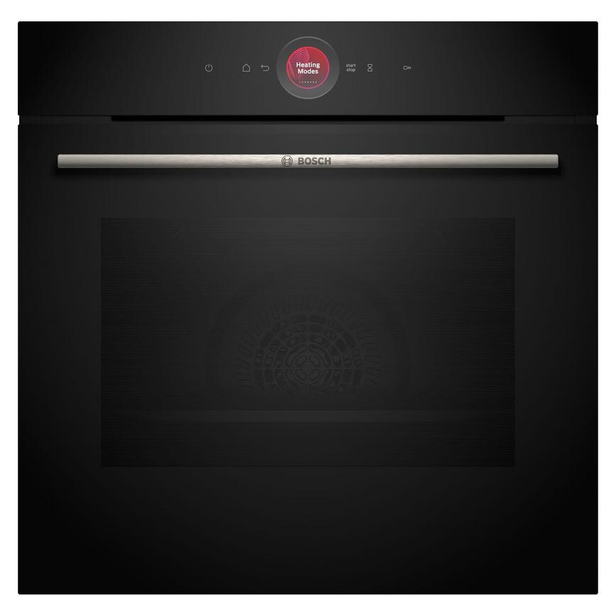 Bosch Black Single Electric Oven Series 8 Front