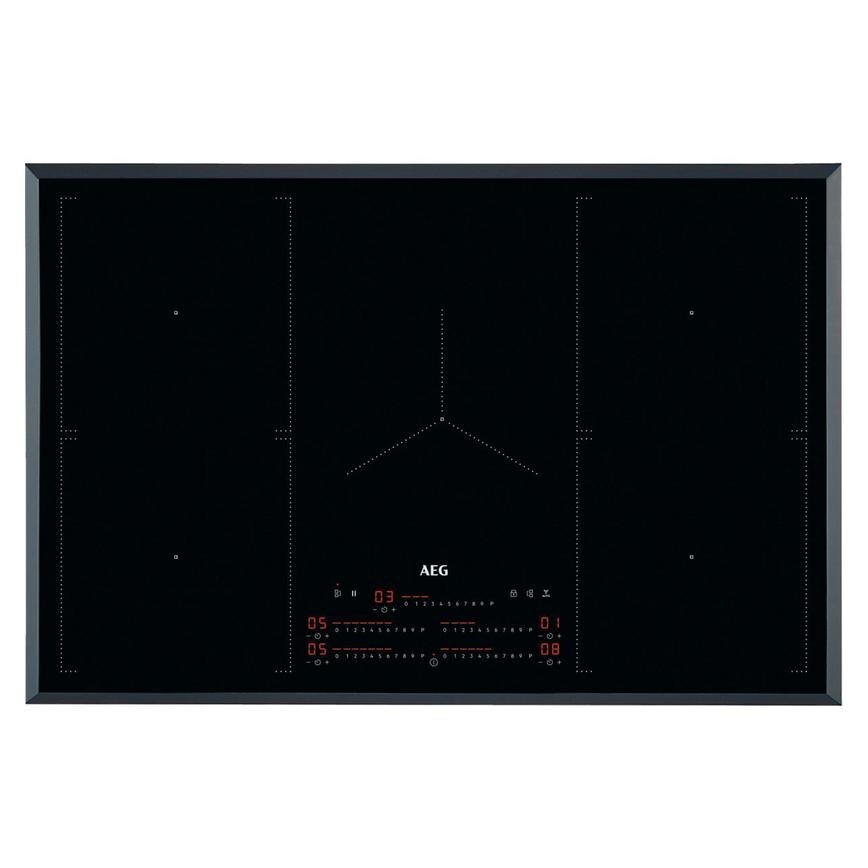 AEG IKE8575HFB 80cm Black Electric Induction Hob