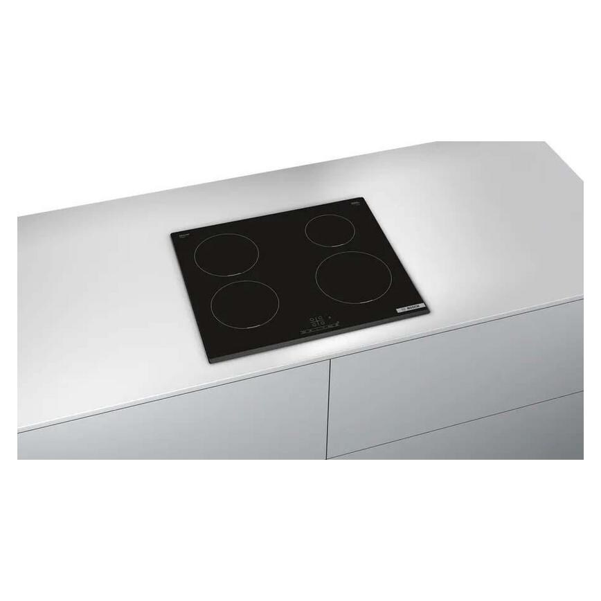 Bosch Serie 4 PIE631BB5E 60cm Black Electric Induction Hob Fitted