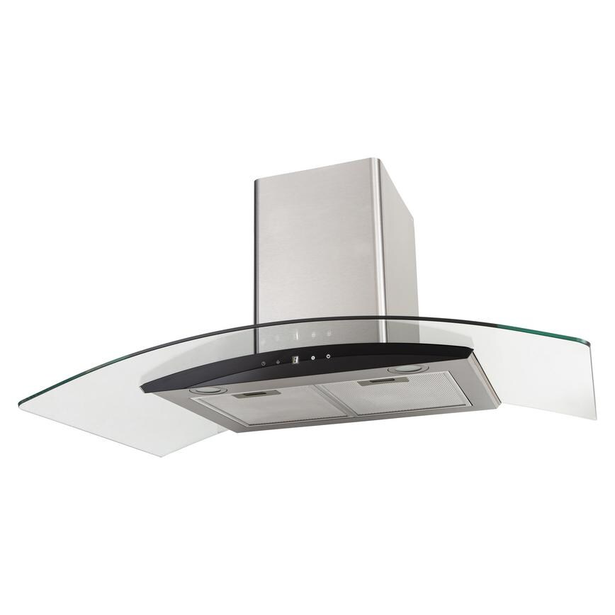 90cm curved glass extractor