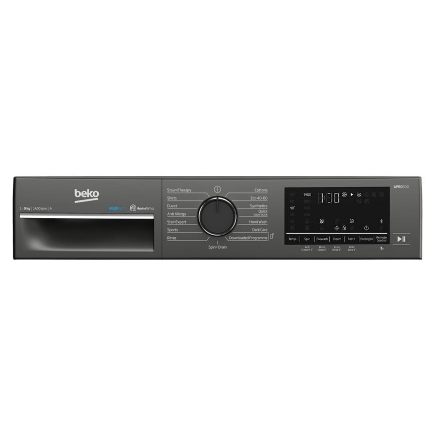 Beko B5W5941AG Washing MachineControl Panel