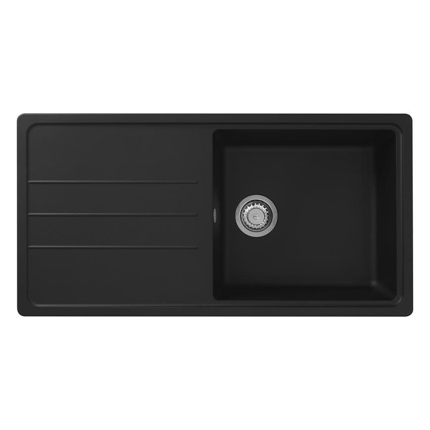 Franke Standard Composite Black Single Bowl Sink