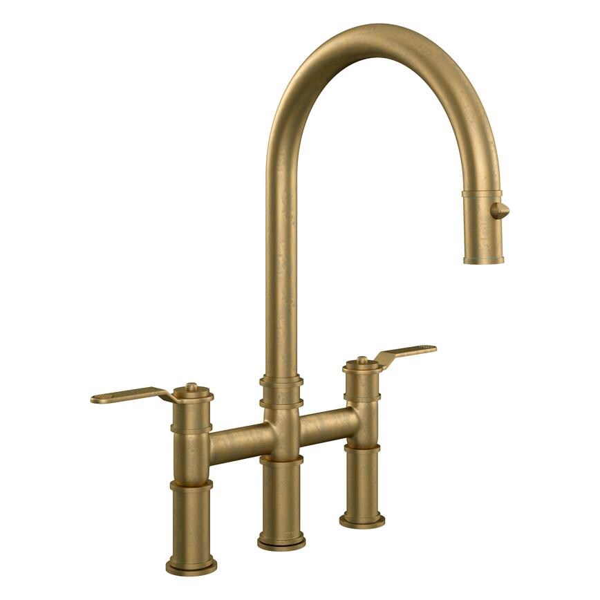 Armstrong Bridge Aged Brass
